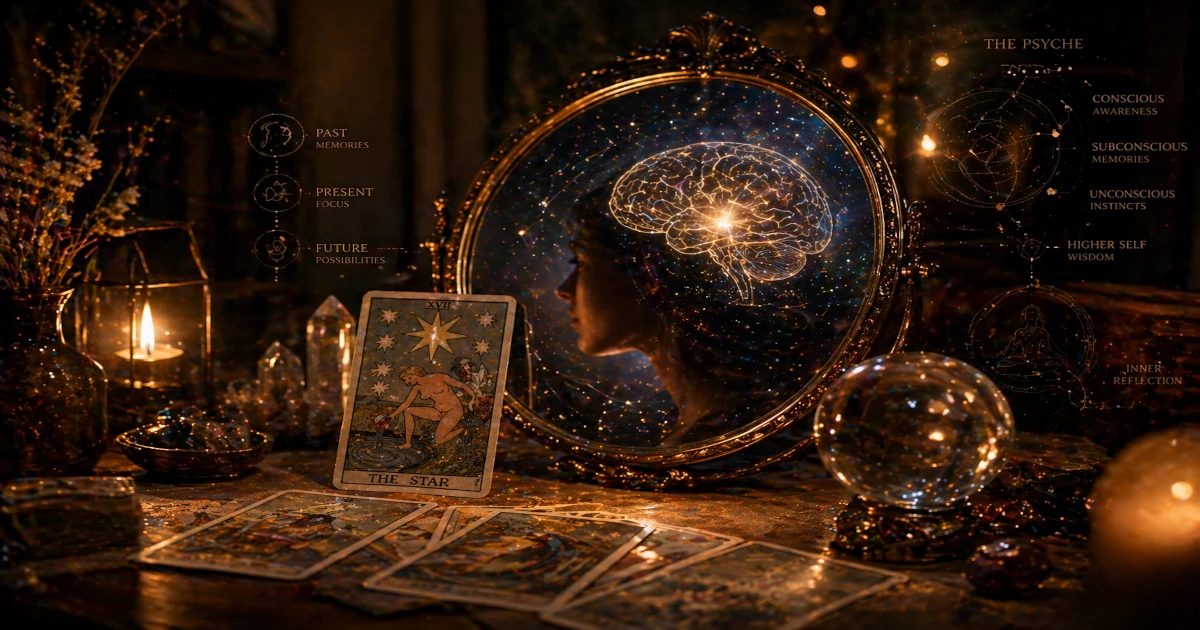 Tarot và tâm lý học hiện đại: Chiếc gương soi chiếu tâm hồn qua 78 lá bài