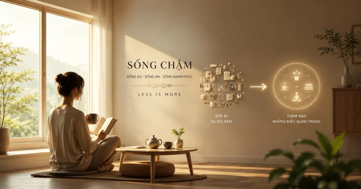 Sống chậm lại có thực sự giúp bạn hạnh phúc hơn không? Giải mã nghệ thuật cân bằng